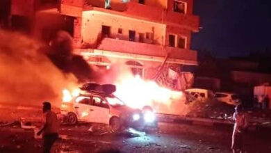 Photo of انفجار بوزة تحمل مادة ديزل بالقرب من مطار عدن الدولي
